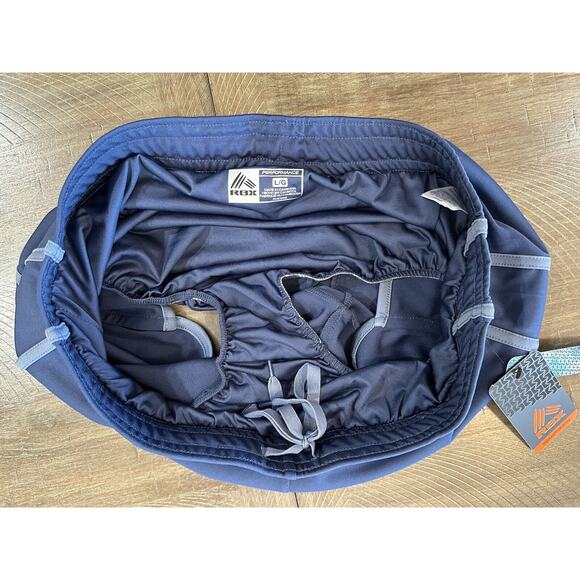 NWT RBX Women’s Blue Active Running Shorts Size Large Lined Moisture Wicking NEW - Picture 7 of 16